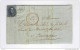 Lettre TP Médaillon 20 C Cachet Barres 33 DINANT 1851 Vers JEMAPPES - Boite Rurale G MOULINS  --  KK675 - Poste Rurale