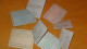 LOT 4 CARTES DE MEMBRE PERMANENT CERCLE NATIONAL DES ARMEES DE TERRE DE MER & DE L'AIR 1956 A 1959 AVEC RECU ABONNEMENT - Documents