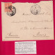 TIMBRE FM N°1 POULO CONDORE 11EME REGIMENT COLONIALE LE COMMANDANT DU POSTE 1904 LETTRE COVER - Briefe U. Dokumente