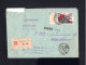 K228-RUSSIA-MILITARY REGISTERED NAZI CENSOR COVER MOSCOW To BERLIN (germany)1941.WWII.Russland - Covers & Documents