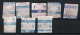 GRANDE BRETAGNE Fiscaux Ca.1860-1900:  Lot D'oblitérés - Revenue Stamps