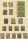 Mexico: 1856/1872, Hidalgo Issues, A Decent Collection Of 22 Stamps Arranged On - Mexique