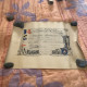 Ligue Maritime Coloniale Française, Diplôme D’honneur 1924 - Diploma & School Reports