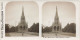 Photographies Stéréoscopiques - Série 1233 - Bruxelles - Edition Paris Stéréo - Lot De 12 Photos - Stereoscopic