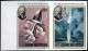 COOK ISLANDS- JULES VERNE-75th DEATH ANNIVERSARY-SPACE-TO IMPERF SETENANT PROOFS-MNH-A5-57 - Oceania