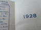 Mini-Calendrier Publicitaire / Petit Format De Poche/Porcelaines Maison PONCHON - Reims/ 1928            CAL514 - Other & Unclassified