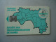 GUINEA GUINEE USED CARDS MAPS  2 SCAN - Guinee