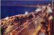 FRANCE - 06 - Nice - La Promenade Des Anglai, La Nuit - Carte Postale Ancienne - Nice La Nuit