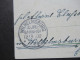 DR 1902 Künstlerkarte Blumen / Gruß Aus...mit Ank. Stempel K1 Wilhelmsburg (Elbe) Bahnhof - Souvenir De...