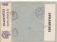 PLANE, LANDSCAPE, CENSORED WW2, STAMPS ON COVER, 1944, SLOVAKIA - Other & Unclassified