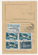 Delcampe - FRANCE - 12 Ordres De Réexpédition, Affranchis Timbres Avions Dont 5,00F Caravelle, Combinaisons Diverses - Covers & Documents