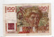 Billet -  FRANCE - 100 Francs JEUNE PAYSAN - A . 6     - F . 7 - 11 - 1945 . F       62998 - 100 F 1945-1954 ''Jeune Paysan''
