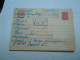 Russia USSR Postal Stationery Postcard Cover 19?? REGISTRED  TO ROME ITALY - Covers & Documents