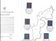 1069c: Faltfolder Format A4, 50 Jahre Burgenland Bei Österreich, Gestempelt 1971 In Oberwart - Oberwart