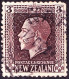 NEW ZEALAND 1915 KGV 3d Chocolate SG420 Used - Gebraucht
