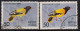 EFO, Print Shift Variety, India Used 1975,  Headed Oriole, Bird, Birds, - Variétés Et Curiosités