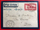 Indochine, Entier-Avion TAD CANTHO, Cochinchine, 24.10.1936, Pour La France - (A617) - Cartas & Documentos