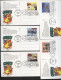 UX221-240 COMICS Set Of 20 Postal Cards FDC CCCachets 1995 - 1981-00