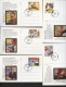 UX221-240 COMICS Set Of 20 Postal Cards FDC COLORANO "SILK"  1995 - 1981-00