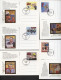 UX221-240 COMICS Set Of 20 Postal Cards FDC COLORANO "SILK"  1995 - 1981-00