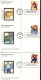 UX242-261 OLYMPIC GAMES 20 Postal Cards FDC Colorano "Silk" 1996 - 1981-00