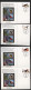 UX293-96 TROPICAL BIRDS FDC Colorano Silk Cachets 1998 - 1981-00