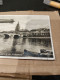 Rare Postcard Photocard Real Original Cepelin 1936 Frankfurt Stamp 5 Reich River Boat Bridge - Aviazione