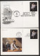 UX297 2 Postal Cards BALLET FDC 1998 - 1981-00