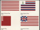 UX320a-36a Postal Cards 5 Sheetlets Of Four STARS AND STRIPES 2000 Cat.$38.00 - 1981-00