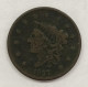 USA  U.s.a. 1 CENT 1837 Km#45 E.685 - 1816-1839: Coronet Head