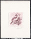BELGIUM(1992) European Greenfinch (Chloris Chloris). Die Proof In Violet-brown Signed By The Engraver. Scott 1444 - Proofs & Reprints