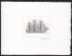 BELGIUM(1995) Sailing Ship Amerigo Vespucci. Die Proof In Black Signed By The Engraver. Scott No 1531.  - Probe- Und Nachdrucke
