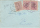 KING CAROL, CHARITY, STAMPS ON LILIPUT COVER, 1908, ROMANIA - Brieven En Documenten