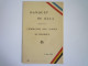 2023 - 1164  MENU De  1936  BANQUET DE GALA  -  Fédération Des Avoués De Belgique   XXX - Menus