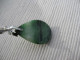 Delcampe - Pendentif En Argent Massif 925, Et Cabochon De Zoisite Naturelle Verte  B856 - Hangers