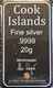 Cook Islands 75 Cents 2021 (Bounty New Generation Silver Coin Bar 20 Grams With Certificate) - Isole Cook