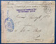 Lettre 1917 Camp " Internement Des Prisonniers De Guerre HILTERFINGEN-SUISSE " + Censure Francaise Pour PARIS RR - Marcophilie