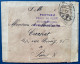 Lettre 1917 " PORTVRIJ Franc De Port Militaires Etrangers Internés Dans Les Pays-Bas " 2 Censures Francaise Pour PARIS - Poststempels/ Marcofilie