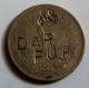 Darfur Sultanate ( Sudan) . Very Rare Overstrick Of Darfur On Sudanese 10 Milliemes Coin 1956 , Gomaa - Soudan