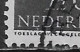 Plaatfout Wit Puntje Op De 1e E Van NEderland (zegel 73) In 1937 Kinderzegels 1½ + 1½ Cent Grijszwart NVPH 300 P4 - Errors & Oddities