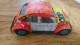 VOITURE EN TOLE TYPE COCCINELLE LONGUEUR 19CM - Antikspielzeug