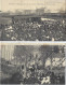 Funérailles Du 15 & 16 Février 1906 AUTUN PARAY LE MONIAL Cardinal Perraud Lot De 4 CPA - Funeral