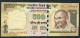 INDIA P106b1  500 RUPEES 2012 NO LETTER SIGNATURE 20 #7FL   VF NO P.h. - Inde