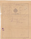 TELEGRAPH, TELEGRAME SENT FROM BISTRITA, ABOUT 1890, ROMANIA - Telégrafos