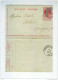 2 X Carte-Lettre Grosse Barbe ISEGHEM 1906 / 1911 Vers Le Notaire Depla à ARDOYE  --  B3/945 - Postbladen