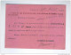 Carte De Service En FRANCHISE Du Conseil De Prud ' Hommes De LESSINES 1920--  LL916 - Franchise