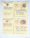 5 X Entier Postal  Textes En Allemand TRILINGUES Ou BILINGUES 1932 / 1984  --  PP119 - Other & Unclassified