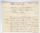 Lettre Précurseur Griffe MALINES Juin 1814 Vers Maire De LIERRE - Port Encre 2  --  B6/037 - 1814-1815 (Gobierno General De Belgica)