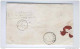 Lettre France Paire TP 22 PARIS 1863 Vers BOUILLON - Entrée Belge Par ARLON (PEU COMMUN)  --  B5/657 - Transit Offices