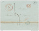 Lettre Précurseur JODOIGNE 1842 Vers GAND - Boite Rurale H De JAUCHE  --  UU035 - Poste Rurale